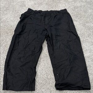 GAP Women's Essential Black  linen Pants